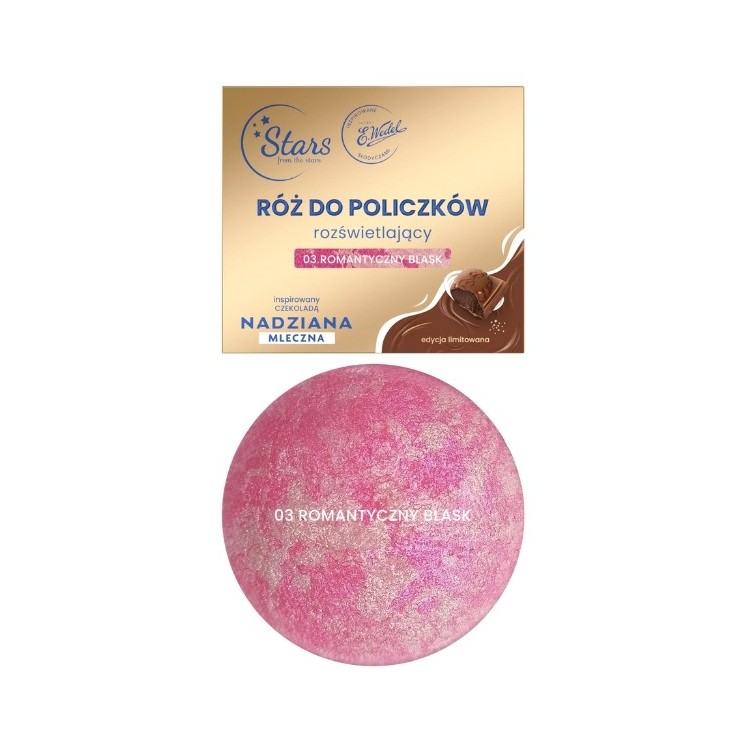 Stars from the stars Wedel Nadziana Róż rozświetlający 03 romantyczny blask 3.3 G