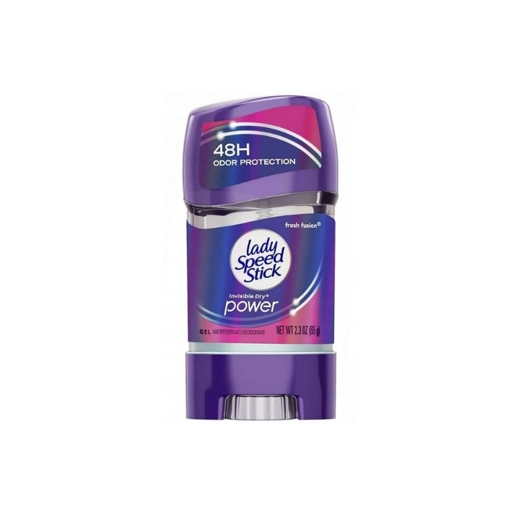 Lady Speed Stick Invisible Dry Antyperspirant w żelu Fresh Fusion 65 g