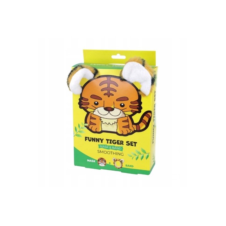 Tiger Set Face Mask + Headband