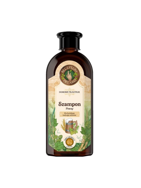 Herbalist's Recipes Beer shampoo for all hair types 350 ml