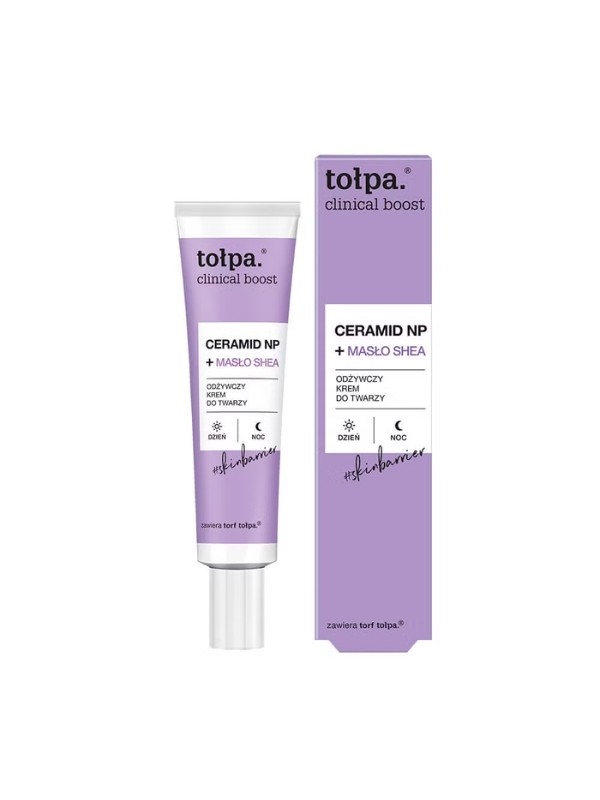 Tołpa Clinical Boost Odżywczy Krem Do Twarzy Ceramid NP i Masło Shea 40 ml