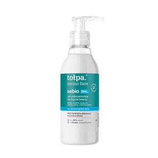 TOŁPA Dermo Face Sebio BHL Microemulsion Facial Washing Gel 195 ml