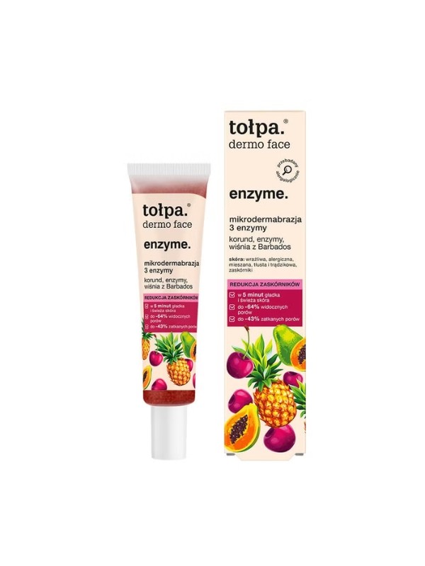 Tołpa Dermo Face Enzyme Microdermabrasion 3 Enzymes Facial Peeling 40 ml