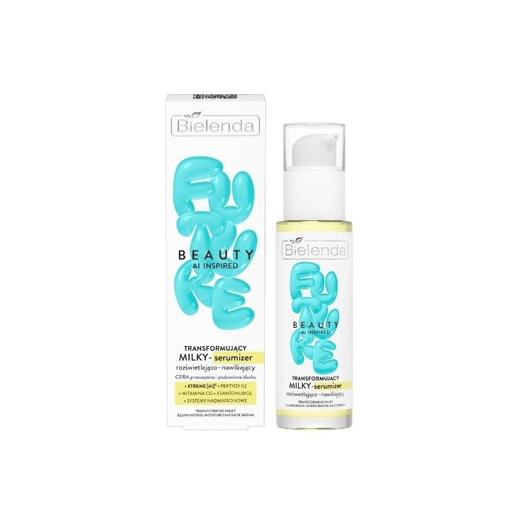Bielenda FUTURE BEAUTY Transformujacy milky - serumizer rozświetlająco - nawilżający 30 ml