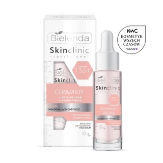 Bielenda SKIN CLINIC PROFESSIONAL Serum odbudowująco-odżywcze CERAMIDY + BETA-GLUKAN + AMINOKWASY 30 ml