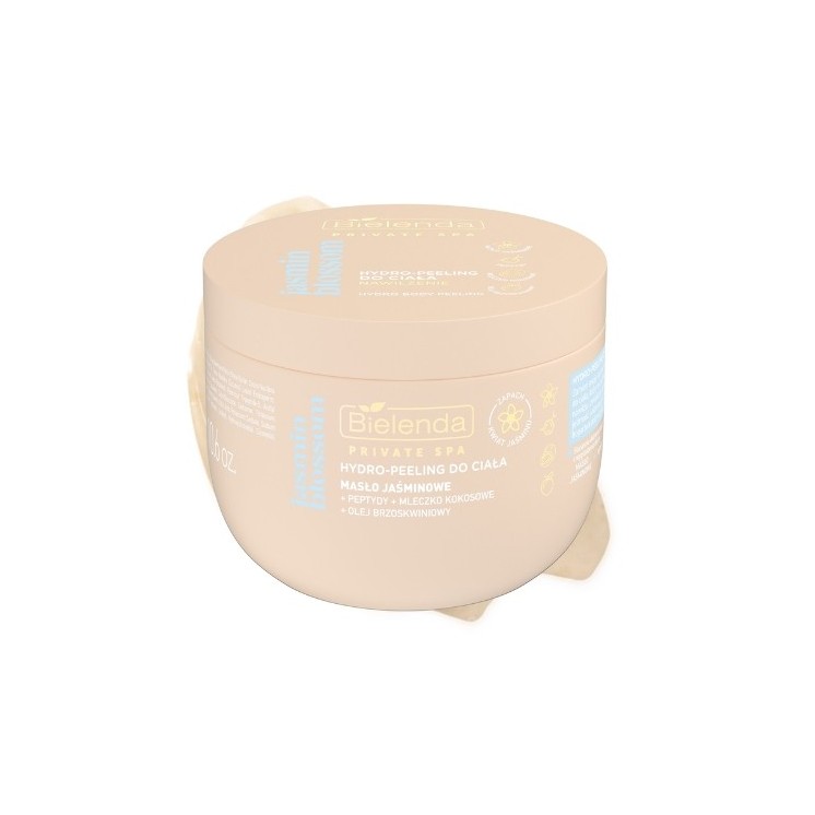 Bielenda PRIVATE SPA Hydro - moisturizing body peeling with jasmine butter Jasmin Blossom 300 ml