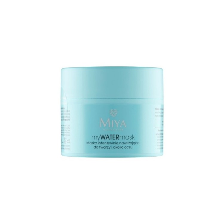 Miya MyWATERmask Intensywnie nawilżająca maska do twarzy i okolic oczu 50 ml