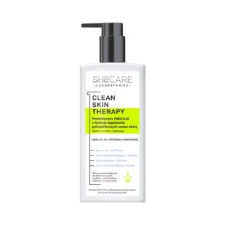 SheCare Clean Skin Therapy Probiotyczna emulsja do ciała z funkcją łagodzenia potrądzikowych zmian skóry 225 ml