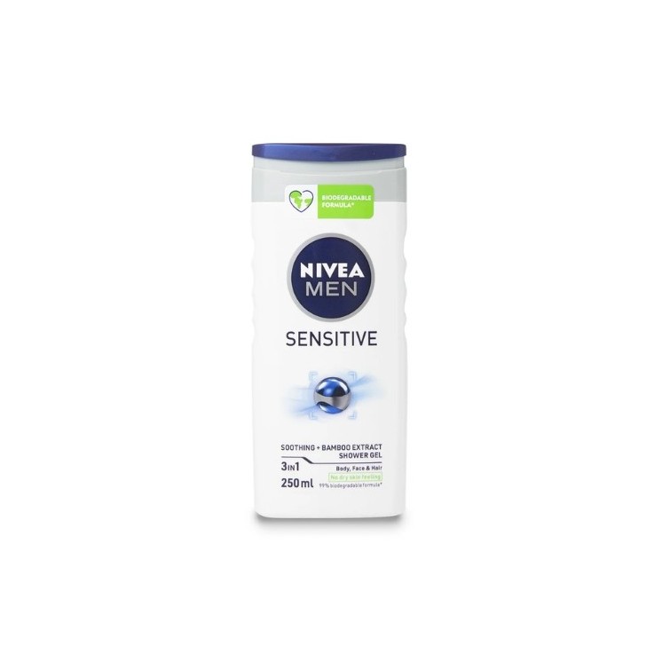 NIVEA MEN Shower gel Sensitive 250 ml