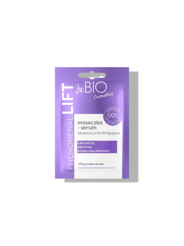 BeBio PHENOMENAL LIFT maseczka-serum liftingująca 10 ml