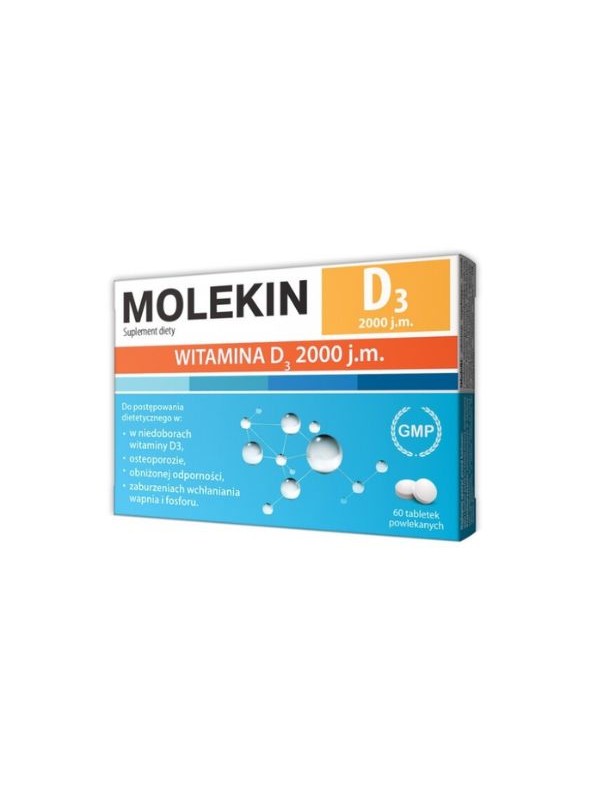 Molekin D3 2000 hm 60 tablets