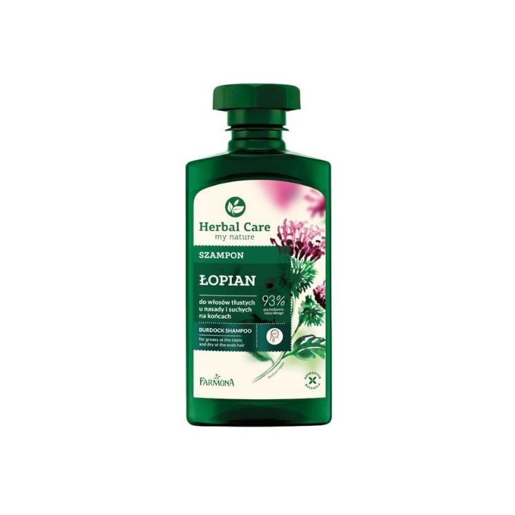 Farmona Herbal Care Szampon do włosów Łopian 330 ml