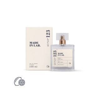 Made in Lab 123 is an eau de parfum inspired by the iconic Escada Agua del Sol fragrance.