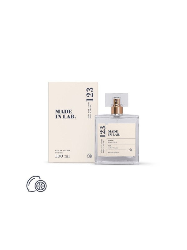 Made in Lab 123 is an eau de parfum inspired by the iconic Escada Agua del Sol fragrance.