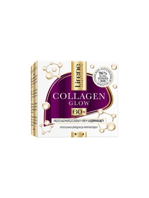 Lirene Collagen Glow 60+ Przeciwzmarszczkowy Krem Ujędrniający 50 ml