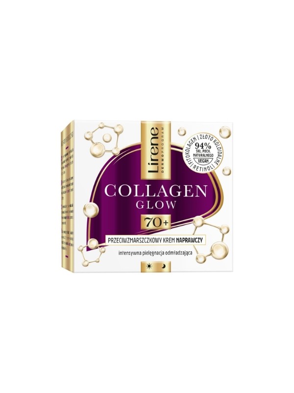 Lirene Collagen Glow 70+ Anti-Wrinkle Repair Face Cream 50 ml