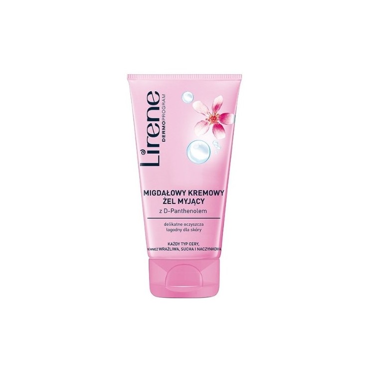 Lirene Migdałowy Żel Do Mycia Twarzy z D-Panthenolem 150 ml