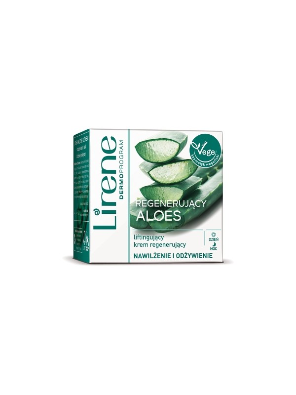 Lirene Liftingujący krem regenerujący do twarzy Aloes 50 ml