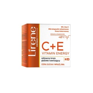 Lirene Vitamin Energy C+E odżywczy krem głęboko nawilżający 50 ml