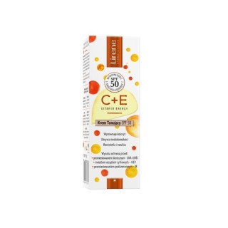 Lirene C+E Vitamin Energy Tinted Cream with SPF50 Protection 30 ml