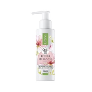 Lirene Power of Plants olejek-pianka do demakijażu Róża 145 ml