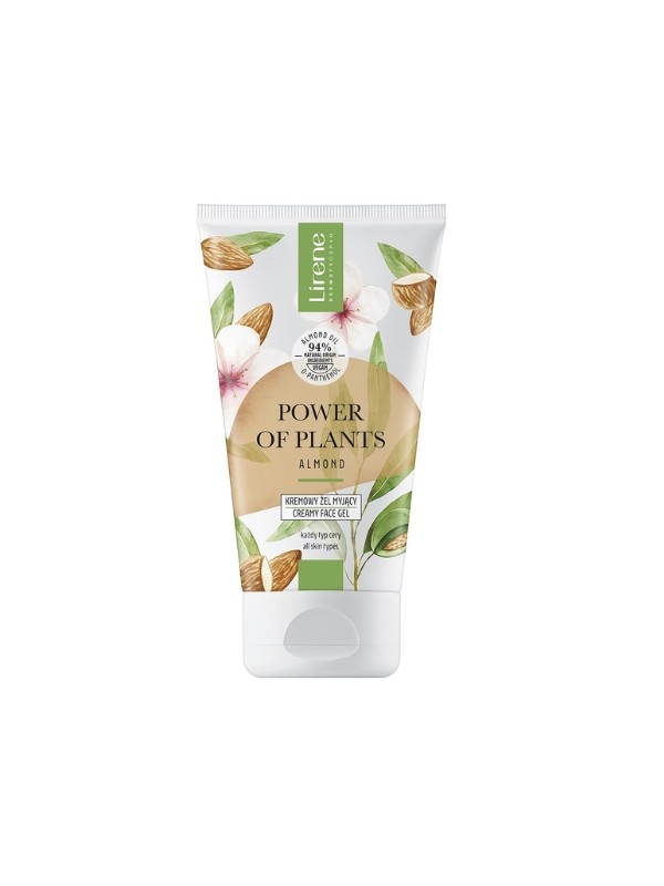 Lirene Power of Plants Creamy Facial Washing Gel Almond 150 ml