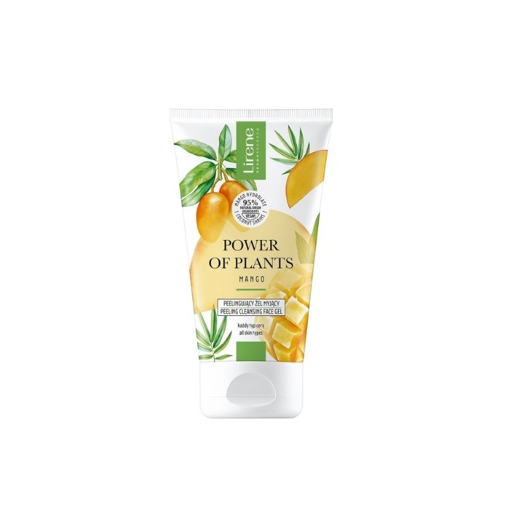 Lirene Power of Plants peelingujący żel myjący Mango 150 ml
