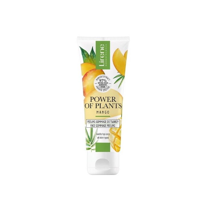 Lirene Power of Plants peeling do twarzy Mango 75 ml