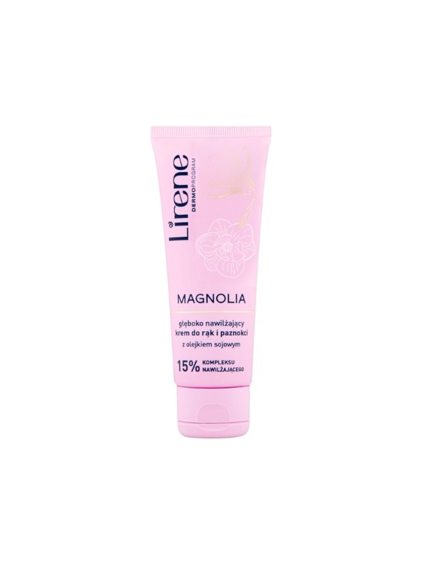 Lirene Deeply moisturizing hand and nail cream Magnolia 75 ml