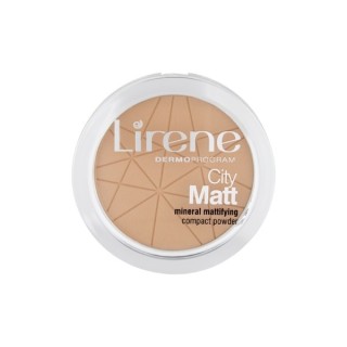 Lirene City Matt Mineral Mattifying Compact Powder 03 Beige 9 g