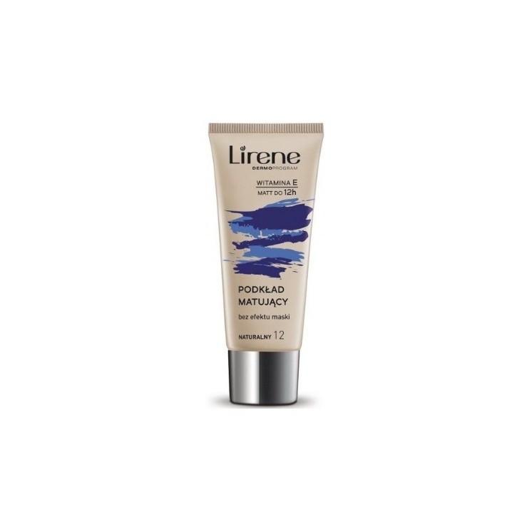 Lirene Nature Matte Mattifying Fluid for Face 12 Natural 30 ml