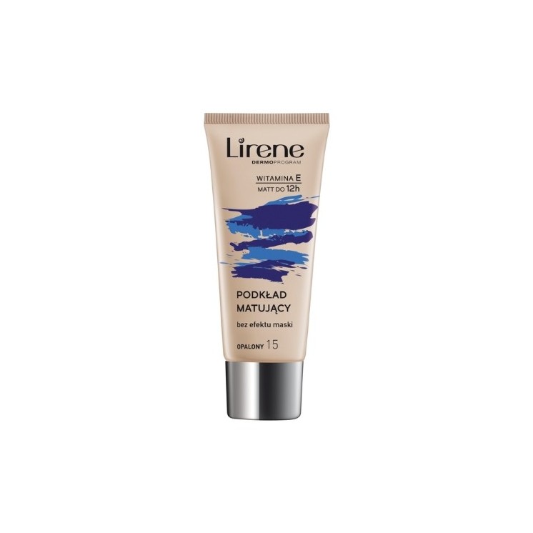 Lirene Nature Matte face matting fluid 15 Tanned 30 ml