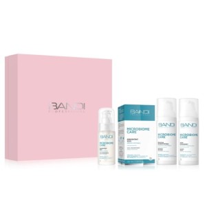 Bandi Microbiome Set Probiotic face emulsion 50 ml + Face concentrate 30 ml Regenerating face cream 50 ml