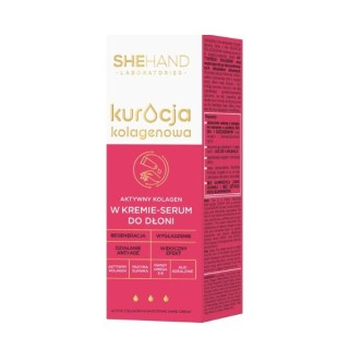 SheHand Collagen Treatment Active collagen for hands in a smoothing cream - serum 75 ml