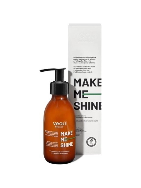 Veoli Botanica Make Me Shine laminująca Maska do włosów 140 ml