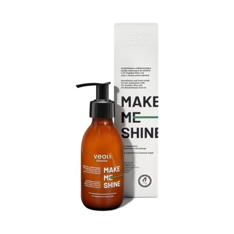 Veoli Botanica Make Me Shine laminująca Maska do włosów 140 ml