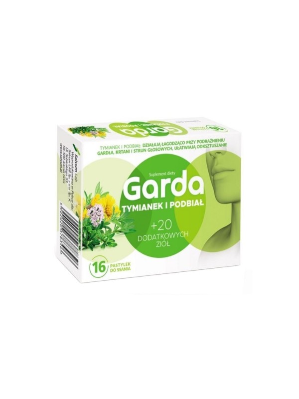 Garda Thyme and Coltsfoot 16 lozenges