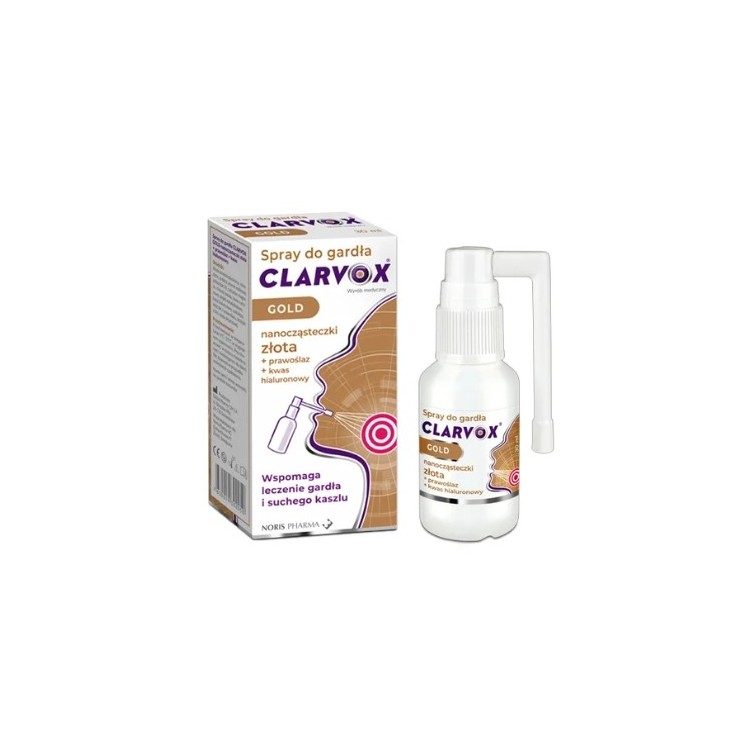 Clarvox Gold Spray do gardła 30 ml