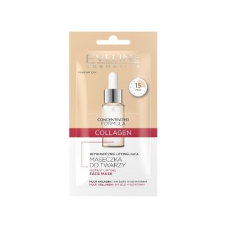 Eveline Concentrated Formula Instant Lifting Collagen Face Mask 8 ml