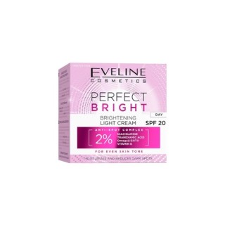 Eveline Perfect Bright Brightening, Light Day Face Cream SPF20 50 ml