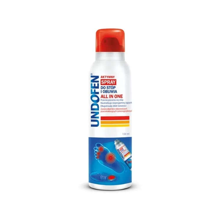 Undofen antygrzybiczny Spray do stóp i obuwia 150 ml