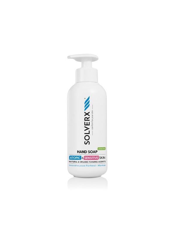 Solverx Atopic & Sensitive Skin Liquid Hand Soap Lemon 250 ml