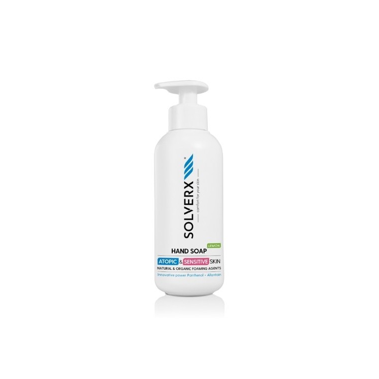 Solverx Atopic & Sensitive Skin Liquid Hand Soap Lemon 250 ml