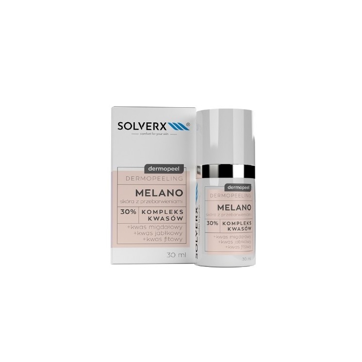 Solverx Dermopeel Peeling do twarzy 30% Kwas migdałowy 30 ml