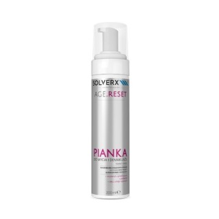 Solverx Age Reset Facial Cleansing Foam and Makeup Remover 200 ml