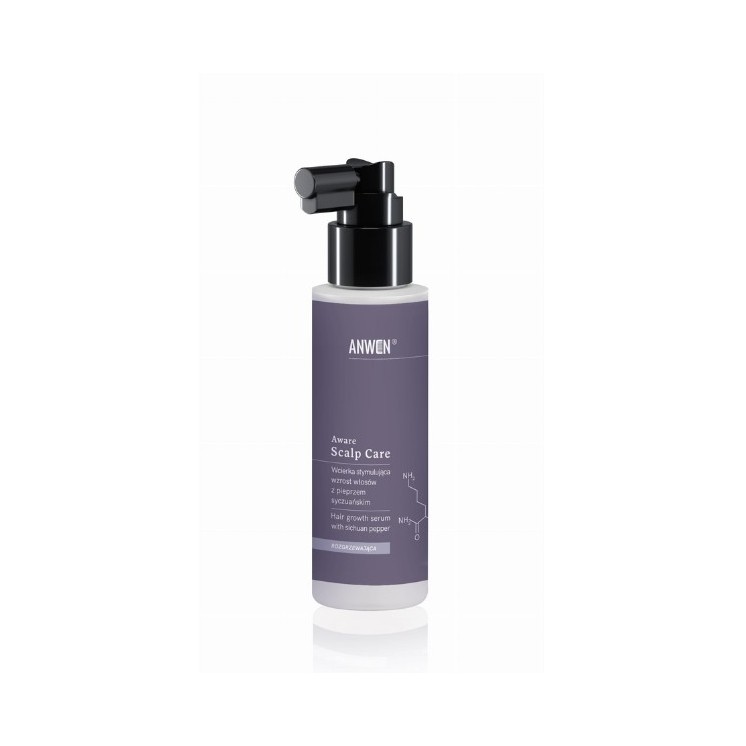 Anwen Aware Scalp Care Warming Lotion with Sichuan Pepper 100 ml