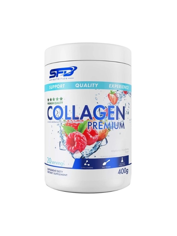 SFD Collagen Premium Raspberry & Strawberry 400 g