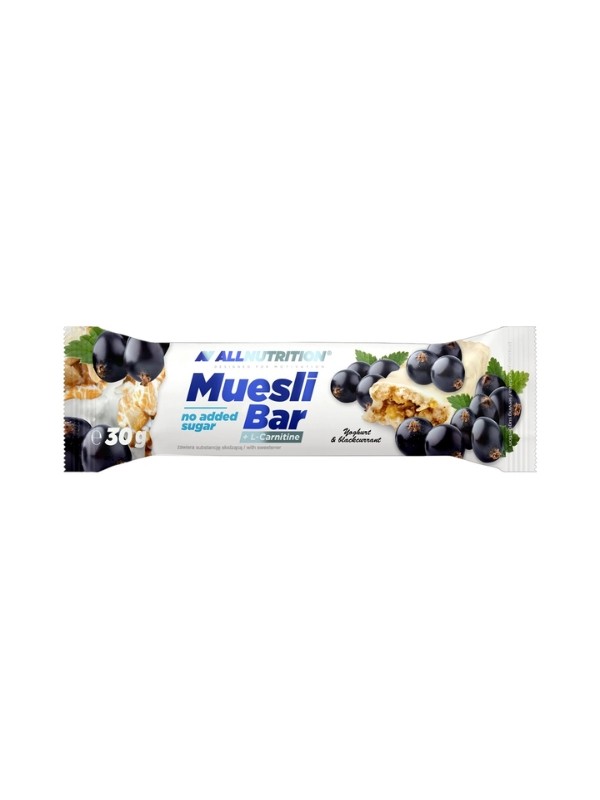 AllNutrition Muesli Bar + L-carnitine Muesli bar Yorugt & Blackcurrant 30 g