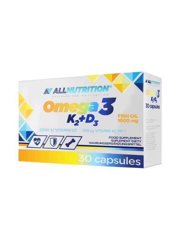 AllNutrition Omega 3 K2+D3 30 kapsułek