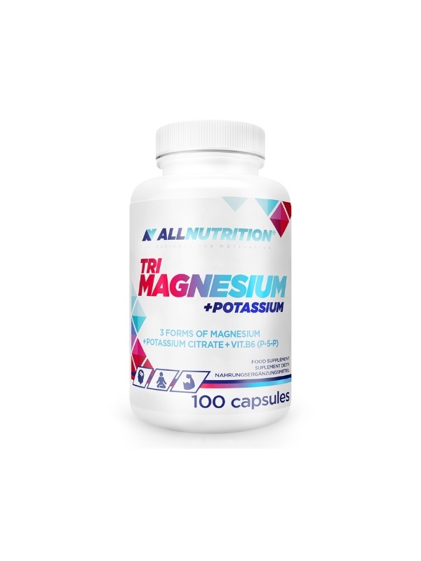 AllNutrition Tri Magnesium + Potassium 100 capsules